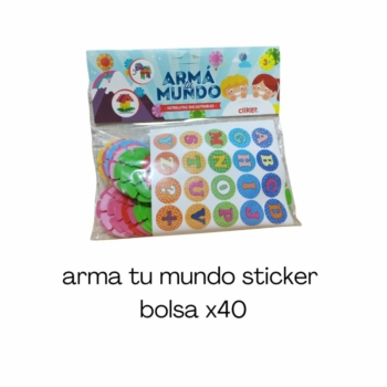 Arma Tu Mundo Mix Stickers