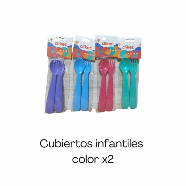 Cubierto Infantil Color