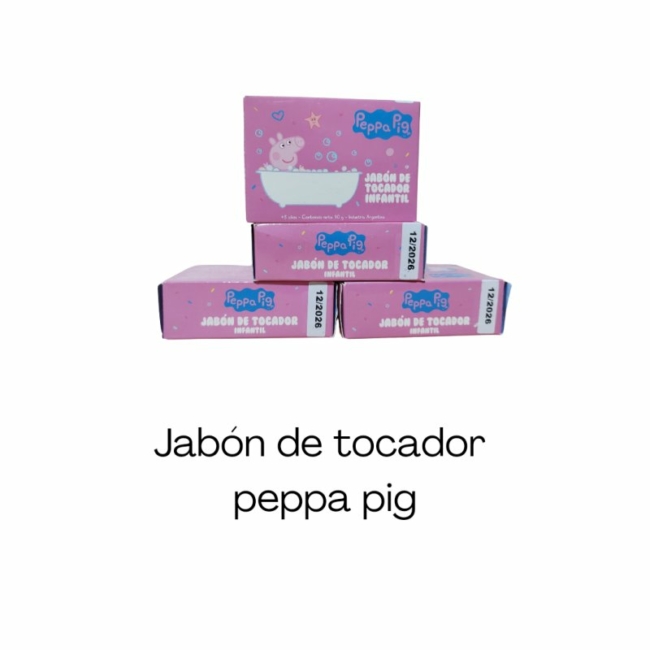 Jabon Tocador Peppa Pig