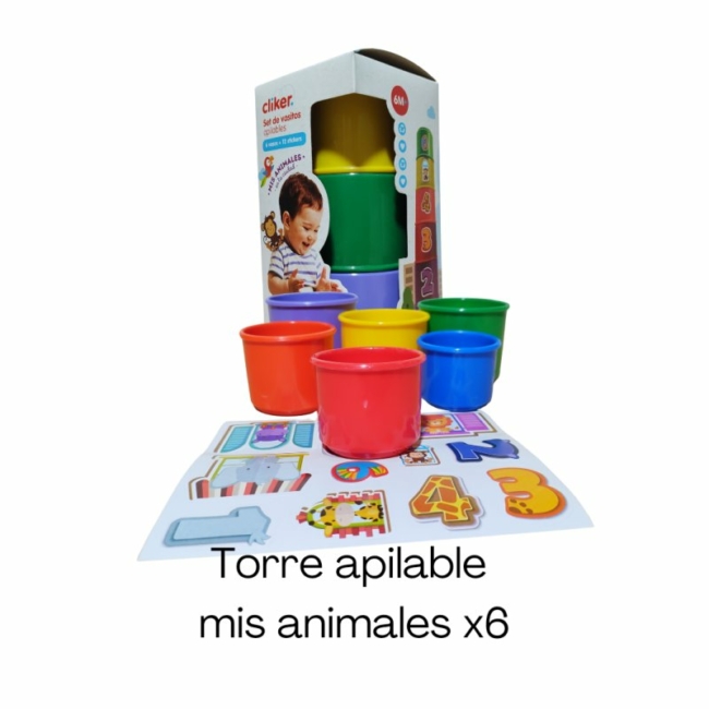 Torres Apilable Mis Animales